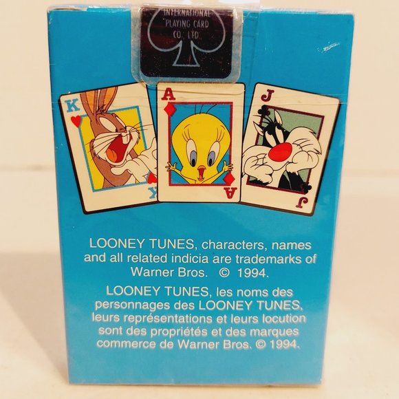 Vtg 1994 Tweety and Friends Playing Cards- new old stock - Picture 2 of 2